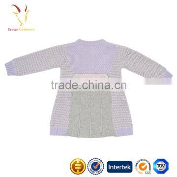 New Style Baby Dress,Baby Girl Wool Dress photo-2