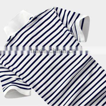 Promotional High Quality 2016 Fashional 100% Cotton Striped Polo Shirt for Men photo-4