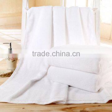 Pure Cotton Hotel Towel Line 21 70 * 140 Cm400g White Cotton Towel photo-3