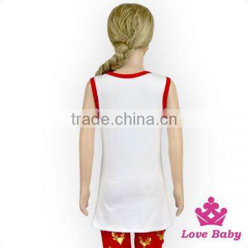 Fashion Design Baby Clothes Kids Cotton Tank Tops Baby Girls Summer Clothes Wholesale Plain Girls Tops photo-6