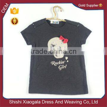 t-shirt girls sweet girl t-shirt custom logo t shirt
