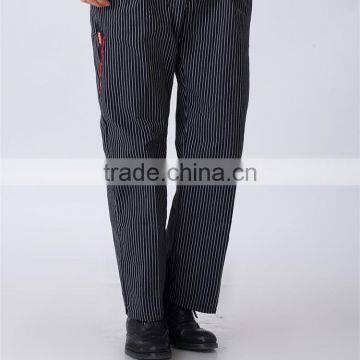 China Custom Made Good Quality Restaurant Work Uniform Chef Pants photo-3