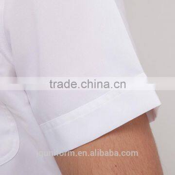Customized Men's Security Guard Dress Uniform/Cheap Security Shirt/ White Design Security Guard Wear photo-6