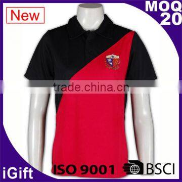 Fashion School Uniform Boys Cotton Polo Shirt Sport Shirts T-shirt photo-5