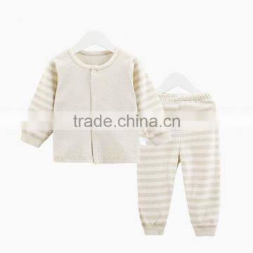 Factory price baby clothing organic 2pcs in 1 set