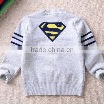 New 2016 Hot Autumn Children Sweater Boys Knitting Cotton Sweater Cardigans photo-3