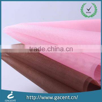 Elegant Transparent Pure Nylon Mesh Lining Fabric for Bridal Dress photo-3