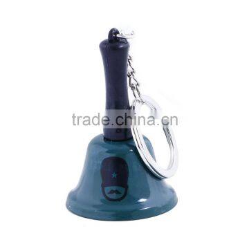 custom Promotion gift metal table call bell with keychain