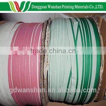 Cusomized Color Dyed Cotton Polyester Book Binding Textile Fabric Headband Roll photo-6