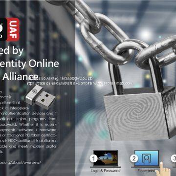 USB Fingerprint Reader for Windows 7,8 & 10 Hello, PQI My Lockey 360° Touch Speedy Matching Multi Biometric Fido Securit photo-5