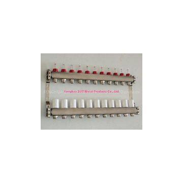 11 Loop Stainless Steel Pex Radiant Heating Manifold