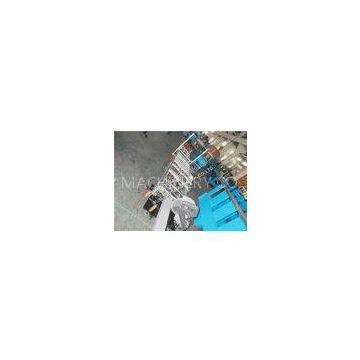 Aluminum Sheet Portable Downspout Roll Forming Machine With Fly Saw Cutting