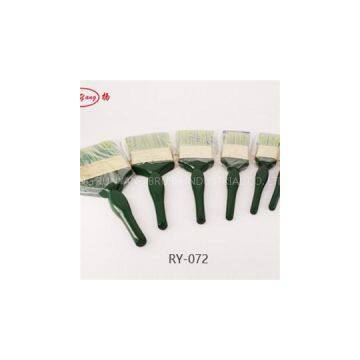 Tapered Filament Wooden Handle Flat Paint Brush