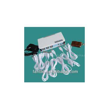 Alarm security for multi mobile multi port alarm host with charging