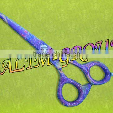 2 PROFESSIONAL BARBER THINNING HAIR CUTTING SCISSORS