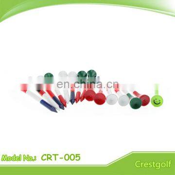 Mixed Color Wooden Tee Colorful Golf Tee photo-5