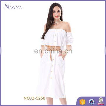 European Style Ladies Dresses, Off Shoulder Ladies Dresses, Sexy Knee Length Dresses