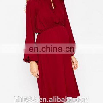 China Dongguan Supplier OEM ODM Maternity Wear Clothings Dress With Soft Tie Wholesale Maternity Clothes For Pregnant Women photo-2