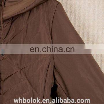 New Style Winter Plus Size Trench Coat Very Warm Quilted Polyester Winter Coat