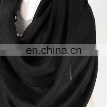 Worsted 80s Cashmere Diamond Pattern Thin Soft Shawl Autumn Winter Lady Plain Color Jacquard Pashmina Scarf photo-5