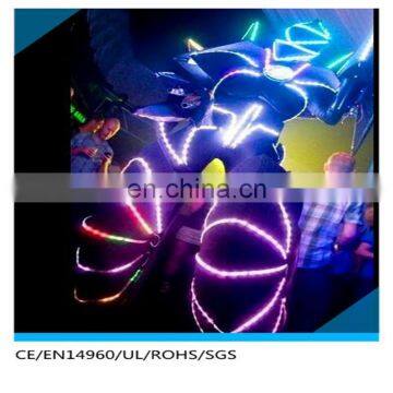 amazing for party performance wear led suit led robot suit