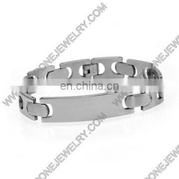 wholesale latest unique design bracelet stainless steel jewelry engravable bracelet