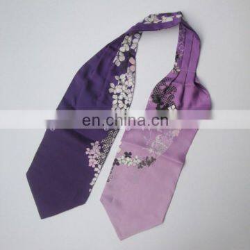 100% Silk Printed Cravat Hand Made