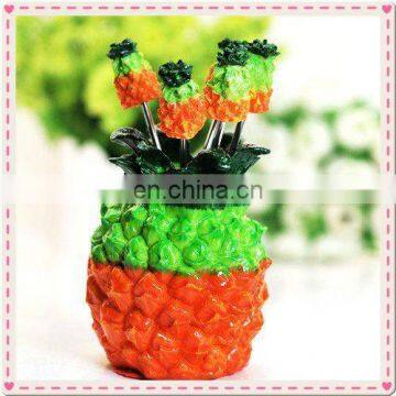 Wedding Gift Pineapple Design Fruit Fork