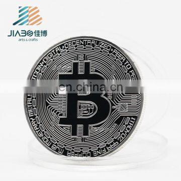 Custom Design Gold Silver Copper Plating Metal Challenge Coin Bitcoin Promotion Coin photo-5
