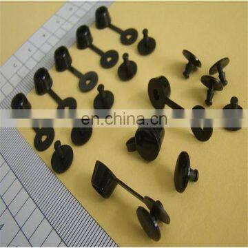 Plastic black access control system snap closure
