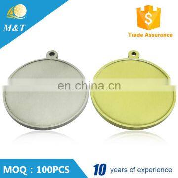 Custom Design Round Cheap Metal Victory Gold Silver Medal photo-5