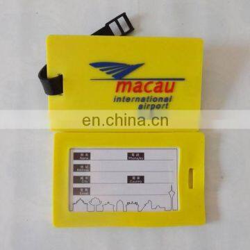 The Ellipse Soft Pvc Luggage Tag/plastic Luggage Tag photo-3