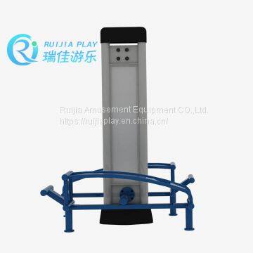 China Supplier Sit-up Label Park On Concrete Surface Adult Core Outdoor Fitness Equipment Manufacturer photo-3