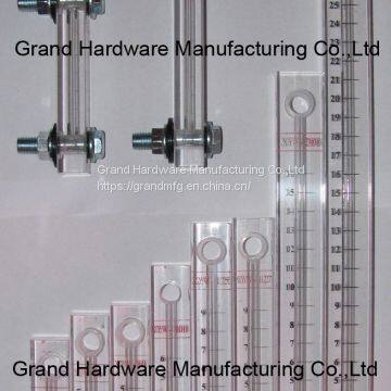 NPT Thread 3/4 Inch Brass Oil Level Gauges With Quartz Glass Tube photo-3