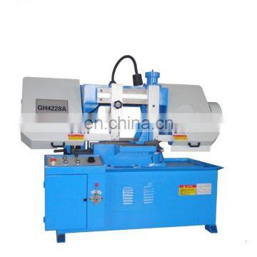 Mini portable GH4228A double column band saw cutting machine price for stone and metal cutting