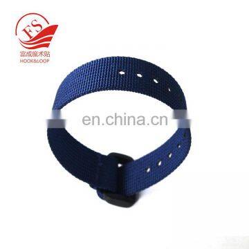 China Factory Nylon Full Grain Leather Replacement Watch Strap photo-3
