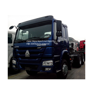 420HP SINOTRUK HOWO Tractor Truck Tow Tractor Towing Vehicle
