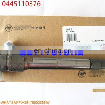 100% original  and new common rail injector 0445110376 de 0445110594 para ISF 2,8