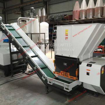 QSS2260 SINGLE SHAFT SHREDDER AND QE4060 STRONG GRANULATORS