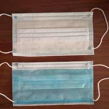 Disposable 3 Ply Non-woven Protective Face Mask photo-3