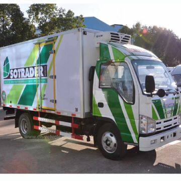 Isuzu 3 Ton 5 Ton 10 Ton Freezer Truck Refrigerator Truck Refrigerated Truck We Export to Gabon photo-2