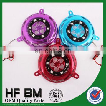 scooter refit accessories, scooter fan cover with LED light, suitable for GY6 125CC engine