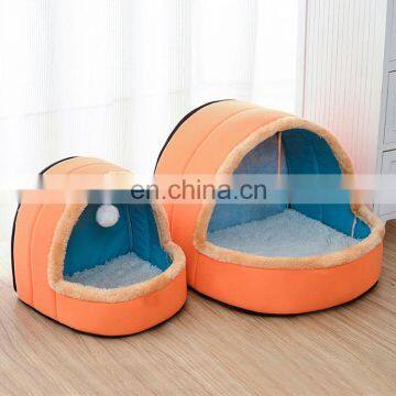 Dual-use Plush Pet Kennels Indoor House Dog House For hot Sale