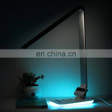 Newest top quality modern reading light wireless rechargeable fashionable led table lamp