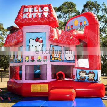Hello Kitty Inflatable Bouncer Jumper Jumping Bouncy Castle Bounce House for Sale