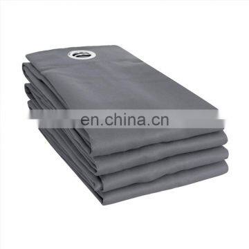 Wholesale Custom Modern Simple Solid Color 100% Polyester High Shading Blackout Window Curtains Rideaux For The Living Room photo-3