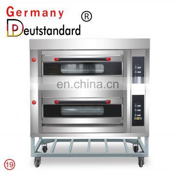 New Power Commerical Gas Pizza Oven Pizza Making Machine With 2 Layer photo-3