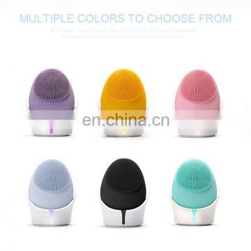 Well Designed Electric Cleanser Silicone Facial Cleansing Brush For Face