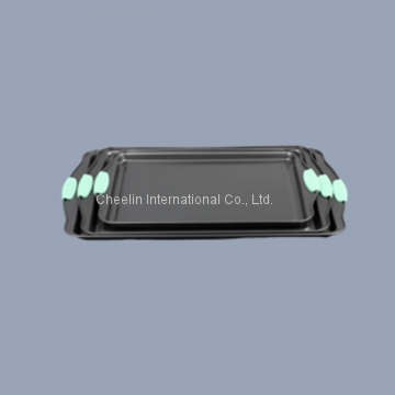 Non-stick Carbon Steel Cookie Sheet With Silicone Handle