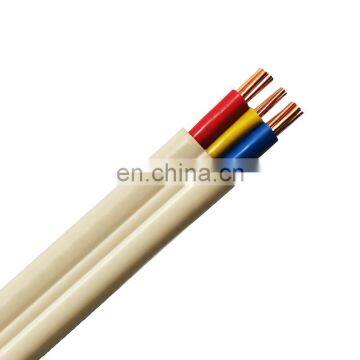 PVC insulated copper conductor flat twin and earth cable